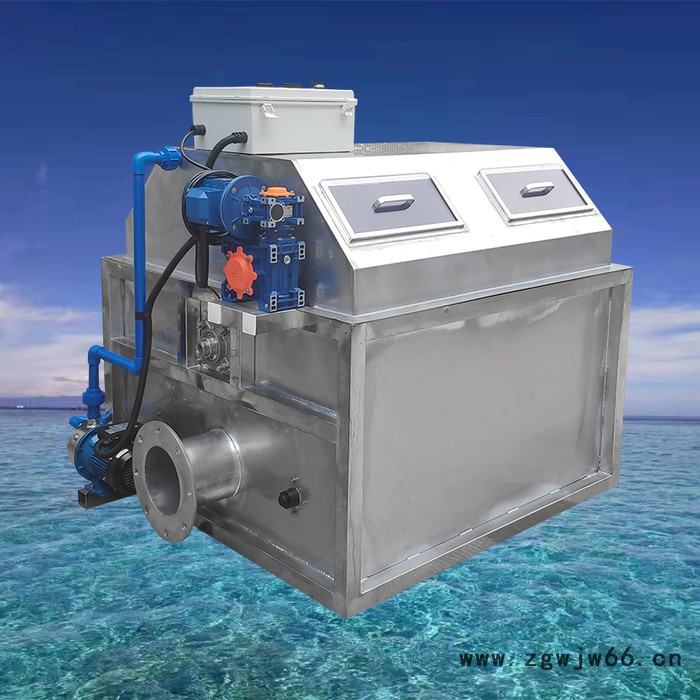 工厂化循环水产养殖滚筒过滤设备100立方箱式微滤机304不锈钢材质(淡水)图2