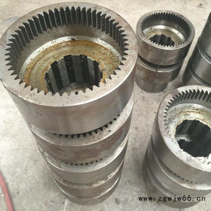 皮带机内外齿轴套 DSJ1000皮带机传动滚筒外齿轴套 欢迎砸单图2