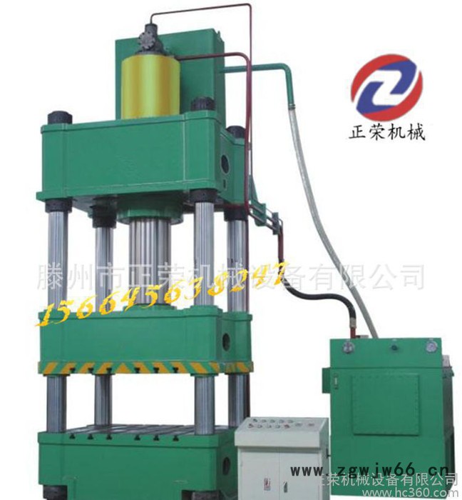 315吨树脂井盖液压机  温控保压装置型三梁四柱液压机