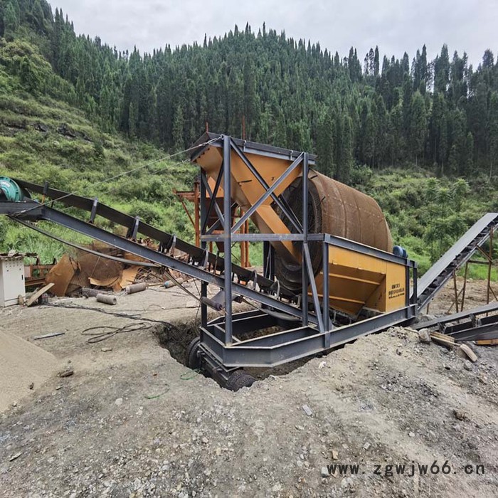 80筛沙机 移动筛分站 滚筒筛图8