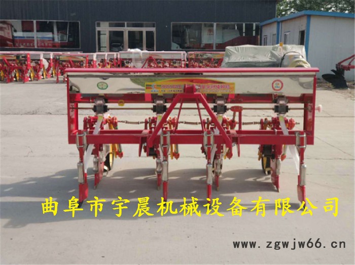 手扶带滚筒式玉米点播机 滚筒玉米播种机 宇晨悬浮玉米播种机价格图3