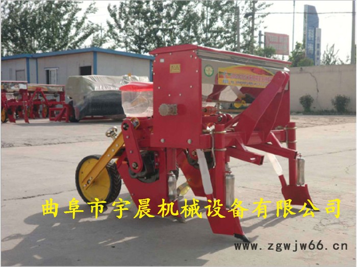 手扶带滚筒式玉米点播机 滚筒玉米播种机 宇晨悬浮玉米播种机价格图8