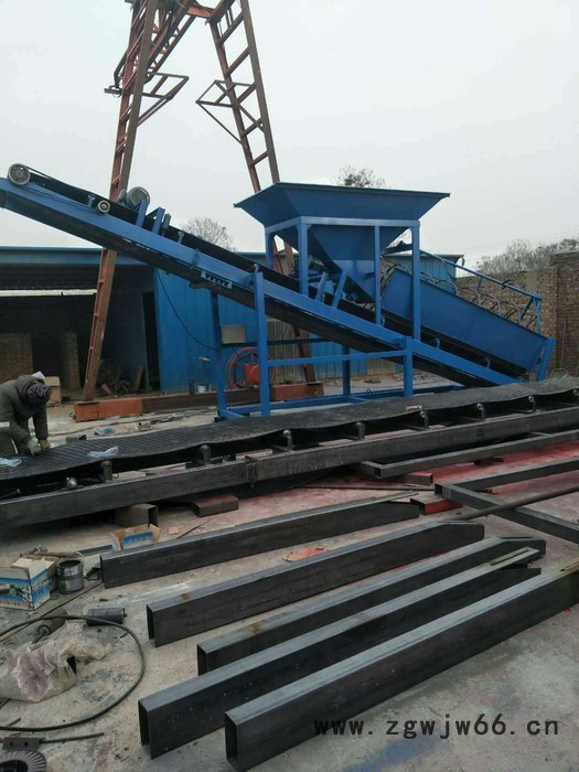 农康筛沙机20型 建筑机械大型滚筒筛沙机 石料分选沙土筛沙机 可折叠石料沙子分选设备 沙石分离机图3