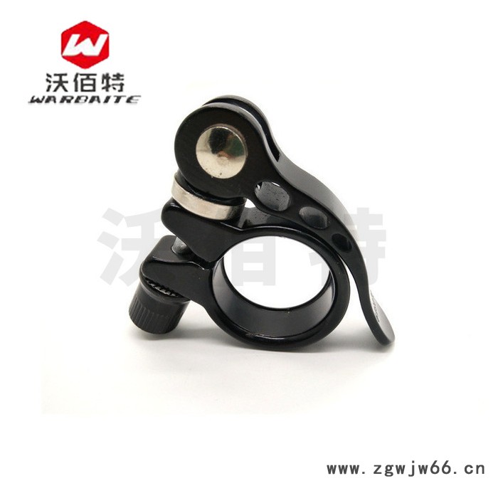 广州厂家 自行车配件车座管夹座管快拆杆铝合金管夹图2