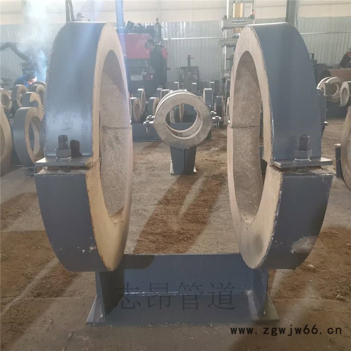 贵州 单管夹蛭石隔热管托 江苏隔热管托 志昂厂家图4