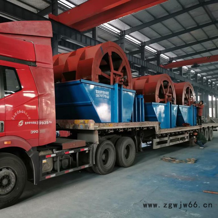 大型叶轮式洗沙机 螺旋滚筒洗石设备 河卵石轮斗洗沙机图2