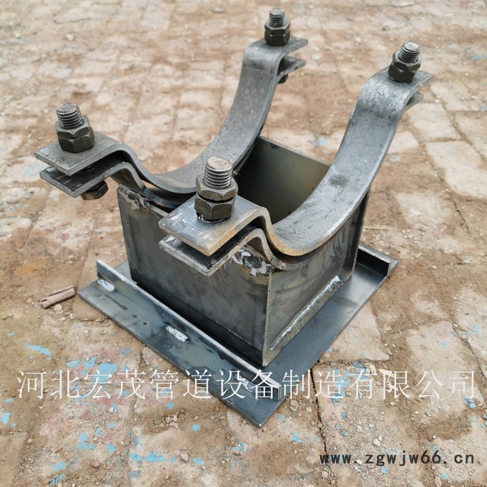 宏茂制做导向管托 Z6焊接导向支座 管夹导向支座 规格齐全 量大可优图2