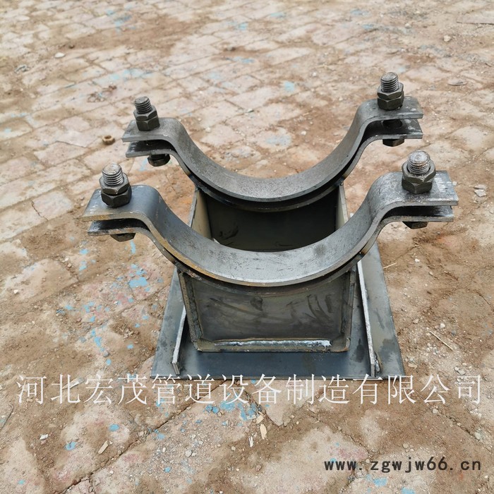 宏茂制做导向管托 Z6焊接导向支座 管夹导向支座 规格齐全 量大可优图3