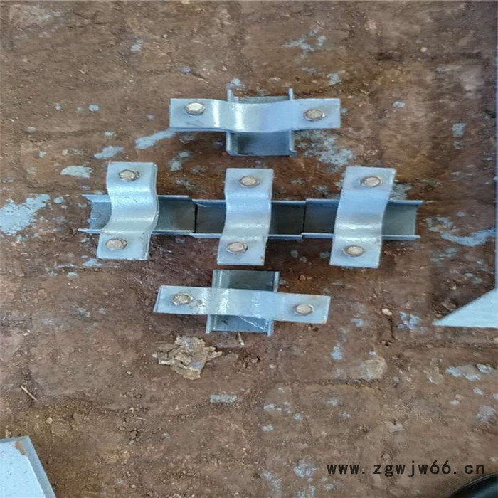 齐鑫J6-1 管夹型H型管托 高压减振管托 座式管托 根据图纸可定制图4