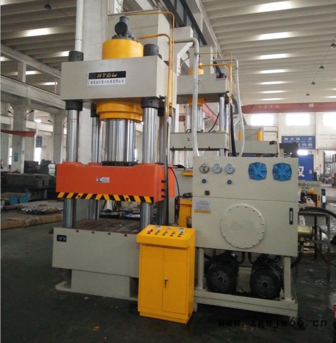 南通达沃树脂井盖成型液压机    315吨成型液压机  PVC发泡板热压液压机图2