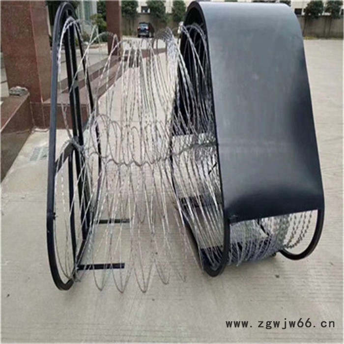 防爆阻隔网路障 滚筒式阻隔网 防暴封控阻隔网图3