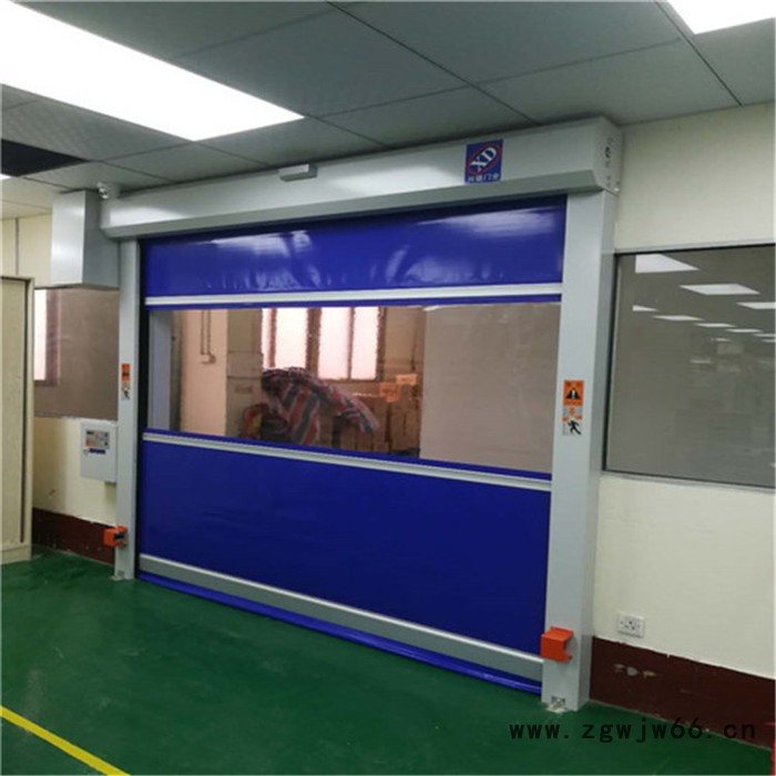 感应门安装方法/电动快速卷帘门价格/滚筒快速卷帘门图4