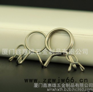 鑫惠雄KG03 不锈钢定制 卫浴配件 高弹性强力不锈钢日式弹簧卡箍 管夹图4