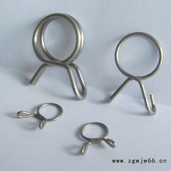 鑫惠雄KG03 不锈钢定制 卫浴配件 高弹性强力不锈钢日式弹簧卡箍 管夹图5