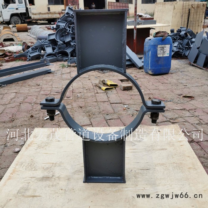 现货固定支座 管道固定支座 管夹固定支座 双向限位支座图3