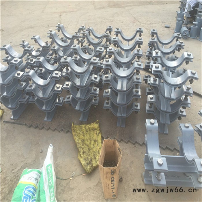 沧州延信直供化工管道配件 T型管托 加筋管夹型管托图4