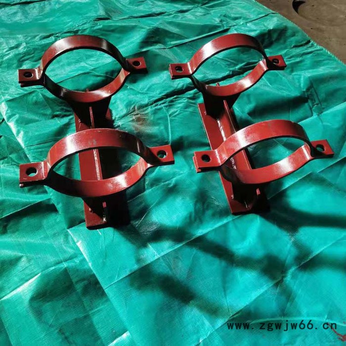 沧州延信直供化工管道配件 T型管托 加筋管夹型管托图3