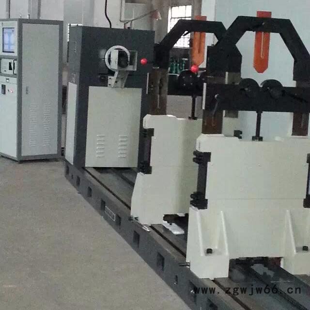 供应华烨YYW-3000型平衡机 滚筒胶辊轴类加长型平衡机 高精度 高效率 触摸屏操作平衡机图2
