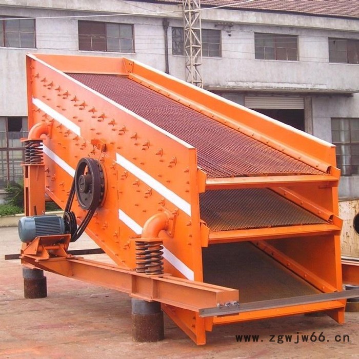 直线震动筛沙机-正一机械-建筑工地震动筛沙机-大型滚筒震动筛沙机-全国供应图2