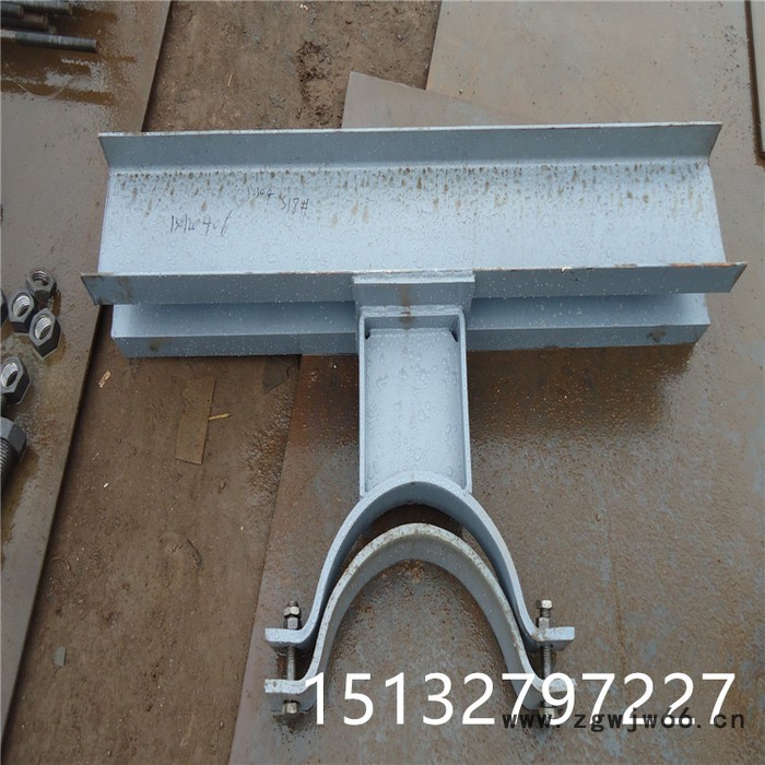 齐鑫D13 横担弹簧用焊接管座 横担弹簧用管夹管座 管道支吊架厂家 工期快售后服务到位图7