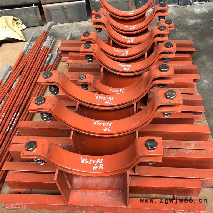 齐鑫D13 横担弹簧用焊接管座 横担弹簧用管夹管座 管道支吊架厂家 工期快售后服务到位图6