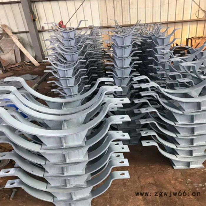 滑动隔热管托 长输低能耗管托 三螺栓管夹 康越兴管道 按图加工图3