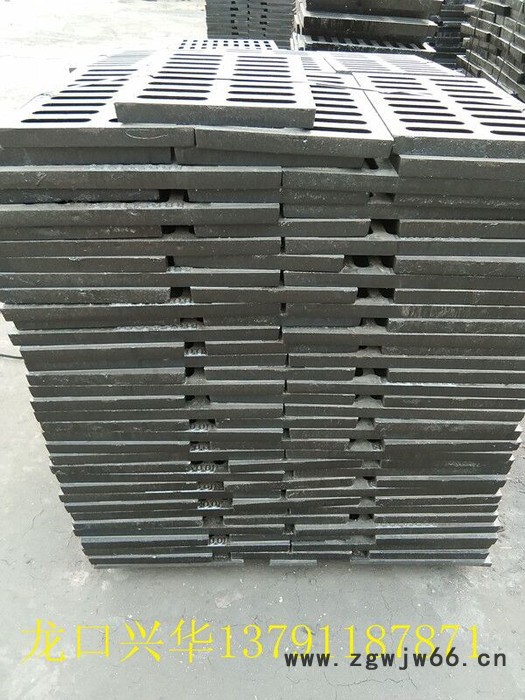 兴华铸造k20-50机制球墨雨水篦子 铸铁雨水篦子生产厂家、排水沟铸铁盖板、球墨方井盖图2