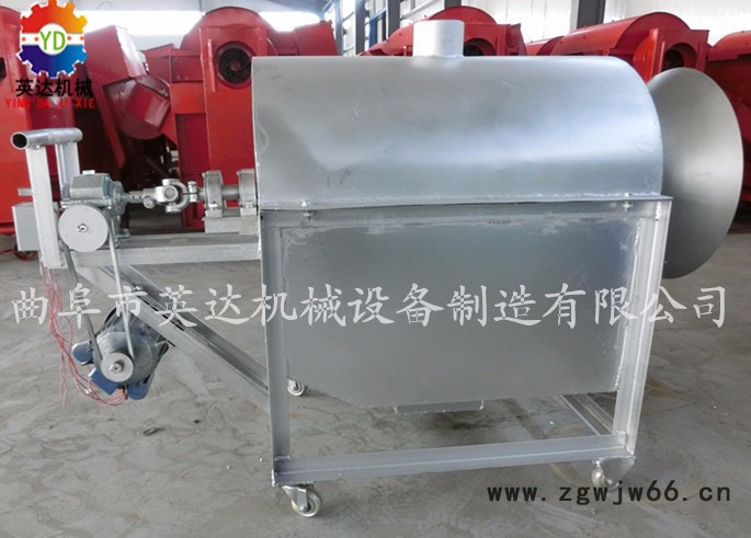 新型滚筒炒锅炒籽机！节能快捷省时炒货机，高效小型干翻炒机图8