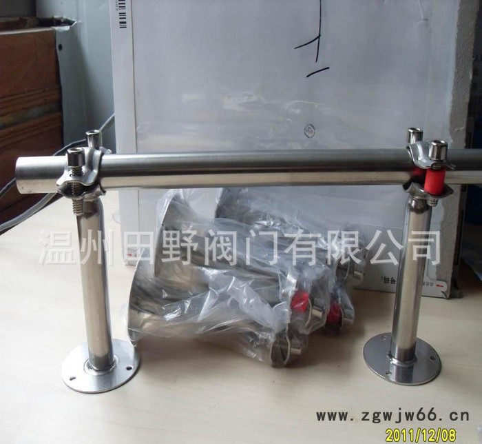 不锈钢卫生级精铸管夹水管道支撑卡子卡箍固定用管支架 不锈钢管支架图2