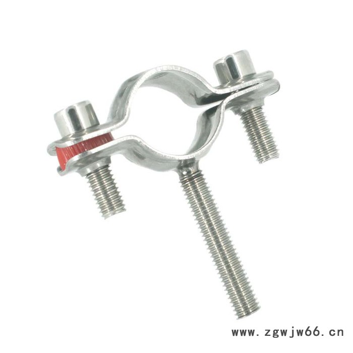 不锈钢卫生级精铸管夹水管道支撑卡子卡箍固定用管支架 不锈钢管支架图6