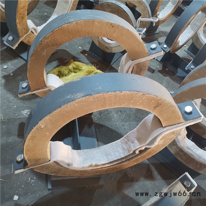 隔热型管托 隔热导向管托 管道隔热管托 志昂管道图3