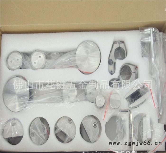 国庆巨献酒店大门用不锈钢滑轮套装包含吊轮管夹止动器地夹图2