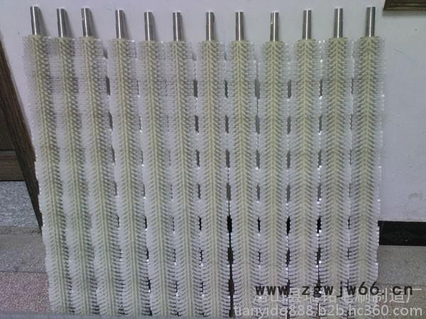 全自动洗蛋机毛刷辊 工业轴滚筒 安徽毛刷专业定制 销售图6