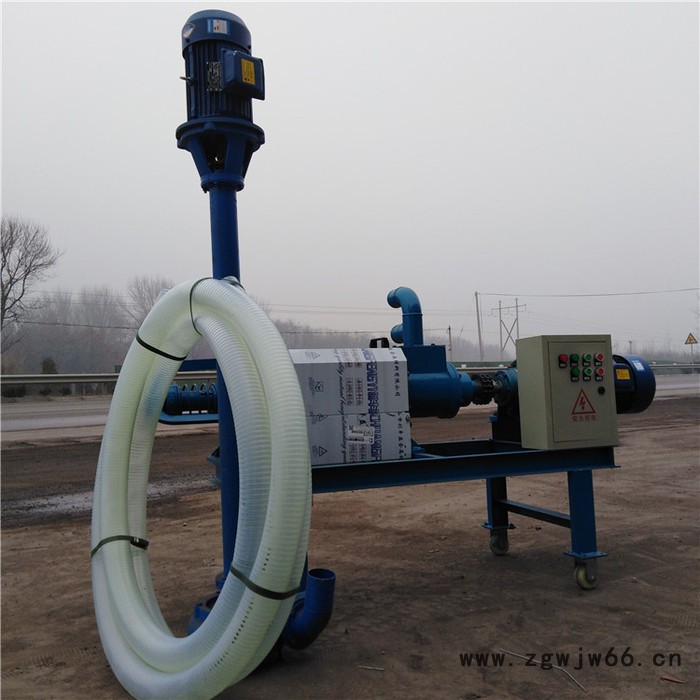 粪便固液分离机 滚筒式干湿分离机 螺旋挤压脱水机厂家图3