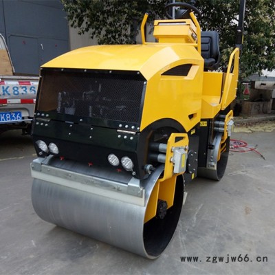 为你省力生产2吨压路机全液压座驾式压路机滚筒式振动碾压实机