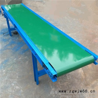 汇众纸箱输送机厂家 滚筒式物料输送机 V型托辊输送机带护栏