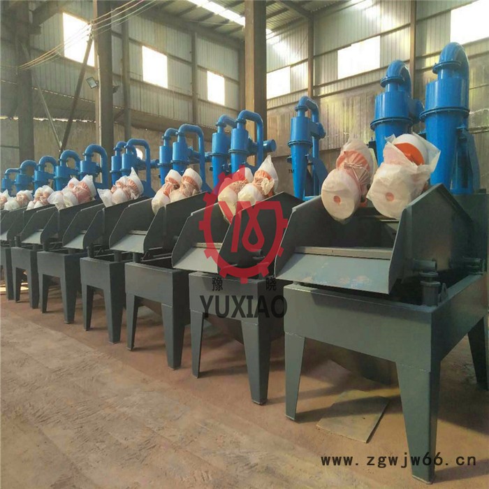 豫晓重工厂价直营0820细砂回收机滚筒洗砂机污泥脱水机图2