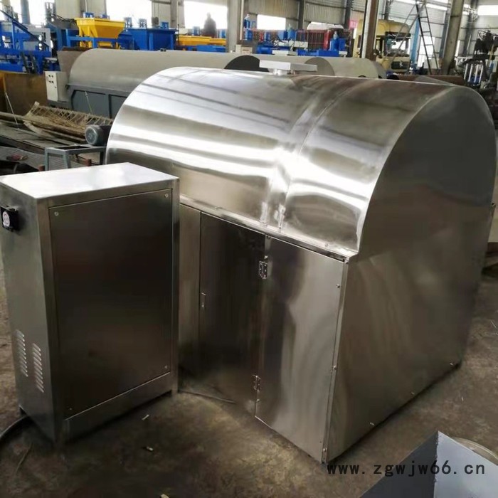 汉科供应炒货机 滚筒炒货机 全自动炒货机 不锈钢炒货机厂家图3