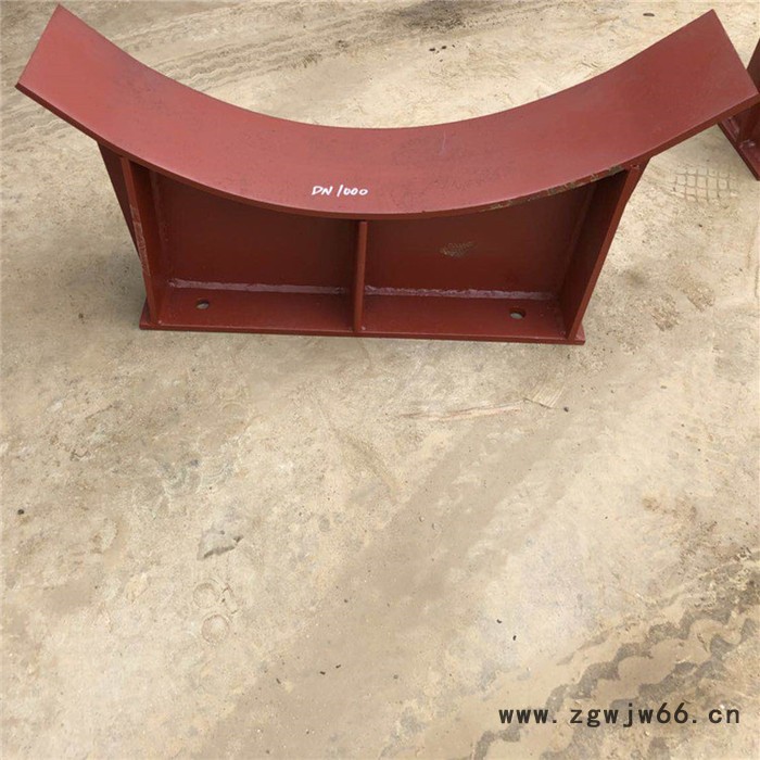 齐鑫DN300导向型紧固管卡 焊接式滑动管托S006 管夹滑动管托图3