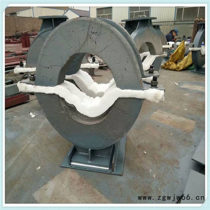 可兹特 膨胀蛭石基绝热 蛭石支吊架 蛭石隔热管托管夹支座图3