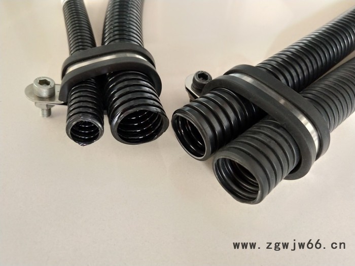 喷雾设备用304套胶皮双管管夹 Φ10*2汽车多管夹片 镀锌P型多管包塑管夹图2