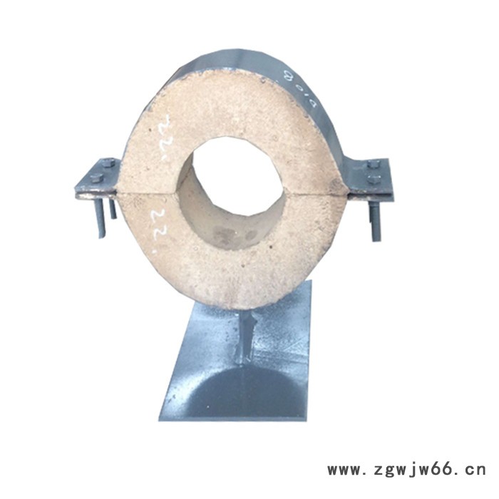 齐鑫DN450 隔热管夹  BR系列高效隔热管托 蛭石隔热导向支座图2