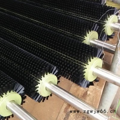 安徽毛刷厂供应**工业毛刷辊 滚筒毛刷 各类机械毛刷