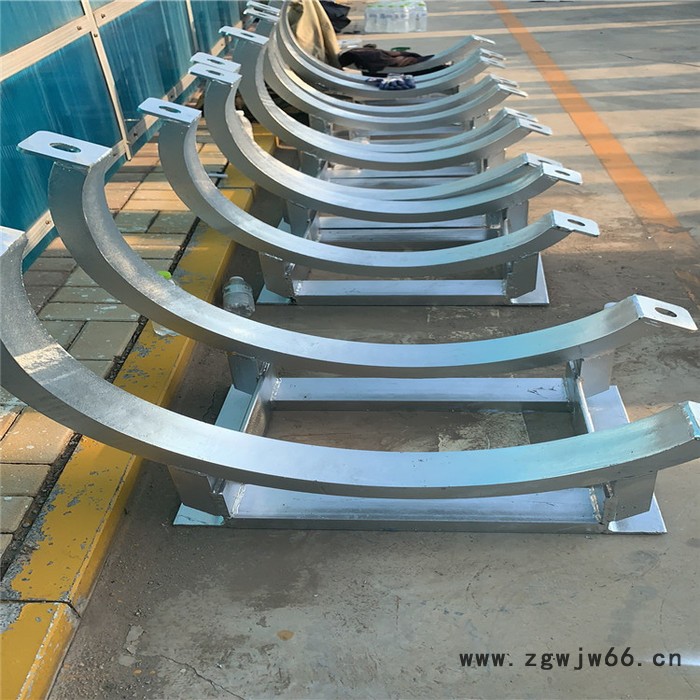 导向管托DN300管夹式导向管托限位管托齐鑫管道自产自销图2