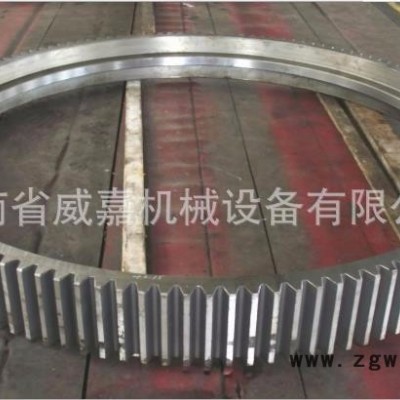 1.4米滚筒式烘干机齿圈及配件 可定做加工大型齿圈 跑带 小齿轮