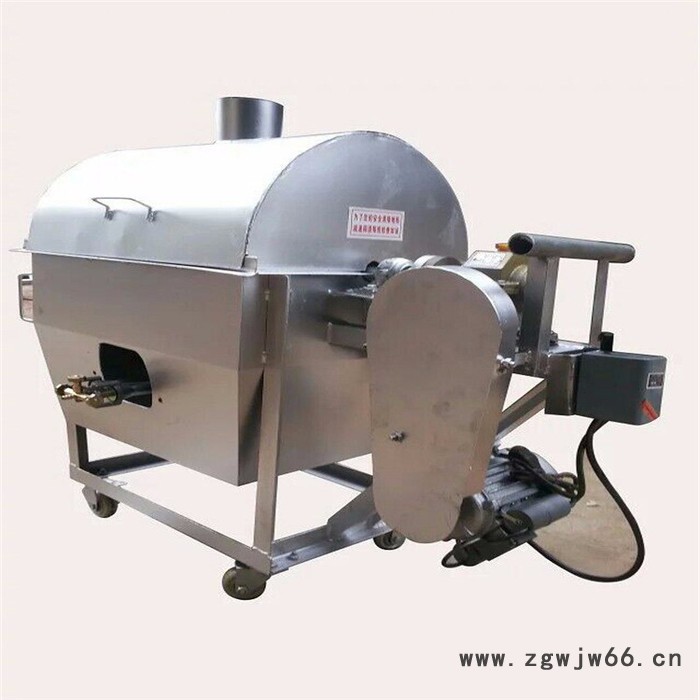 直销炒货机 滚筒加热瓜子炒货机 核桃花生炒锅机图6