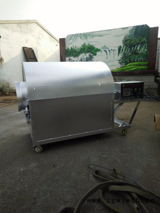 直销炒货机 滚筒加热瓜子炒货机 核桃花生炒锅机图4