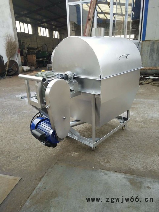 直销炒货机 滚筒加热瓜子炒货机 核桃花生炒锅机图3