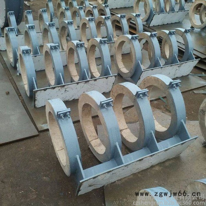 厂家供应不锈钢管夹管夹式Z型管托保温管托T型管托管道管托蛭石隔热管托J9保冷管托焊接支座Q235滑动支座聚氨酯隔热管托图3