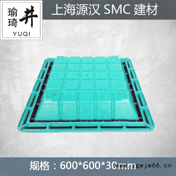 上海瑜琦【井字牌】厂家定制批发直销 SMC草坪井 方600*600*30mm井盖图4